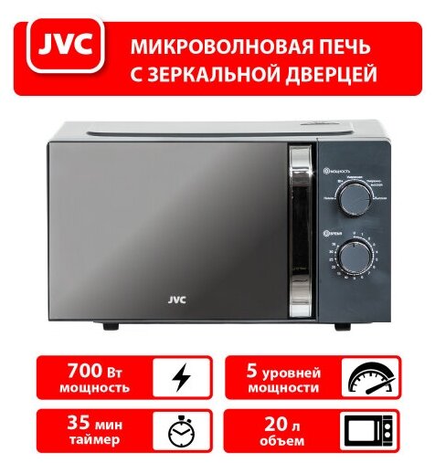 Микроволновая печь - СВЧ JVC JK-MW151M - фотография № 11