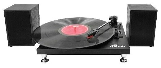 Виниловый проигрыватель Ritmix LP-240 Black Wood, чёрное дерево