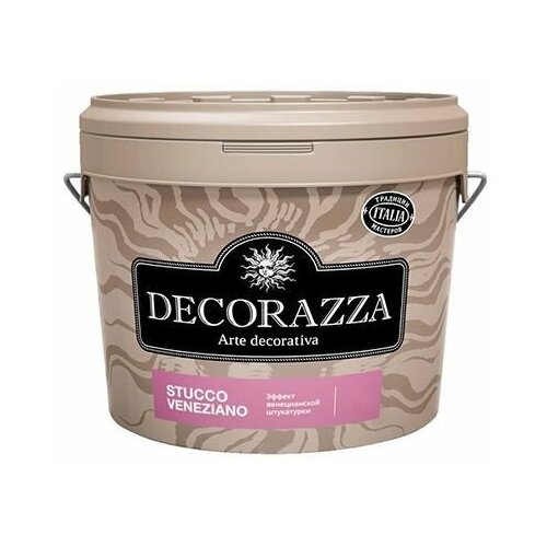 Декоративное покрытие Decorazza Stucco Veneziano 7 кг воск для венецианской штукат parade deco cera per stucco veneziano l160 0 9л россия