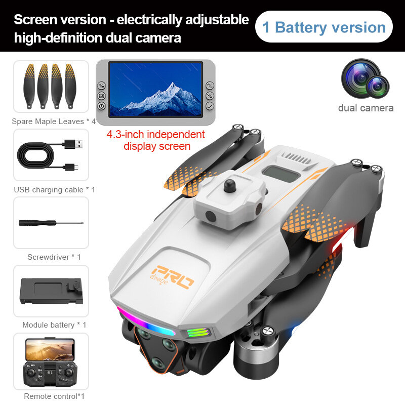 БПЛА Star Patrol X01, пульт дистанционного управления с экраном, бесщеточный двигатель, HD-аэрофотосъемка, GPS, интеллектуальное позиционирование,