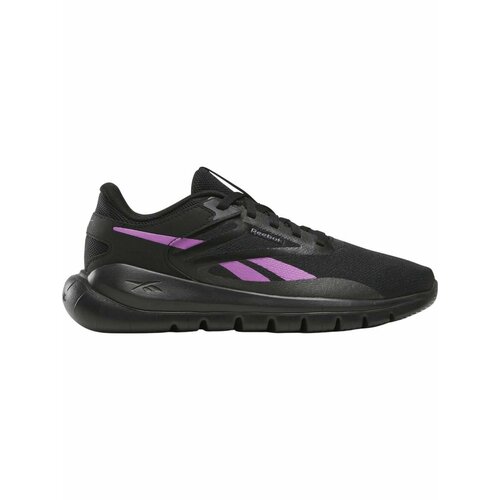фото Кроссовки reebok flex point trainer w, полнота f, размер 5 us, черный/фиолетовый