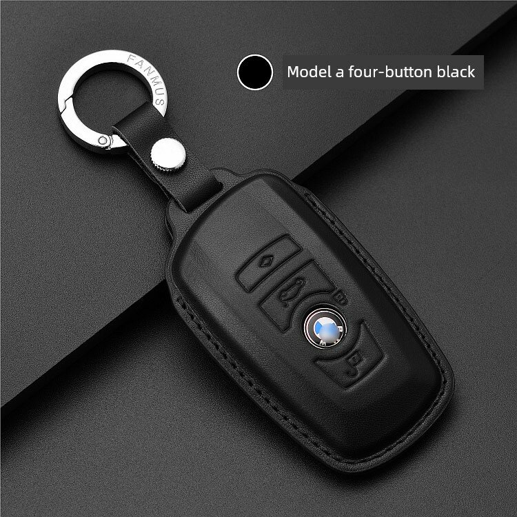 Брелок BMW для моделей 3/5/7 серии — черный брелок с 4 кнопками подходит для старых моделей