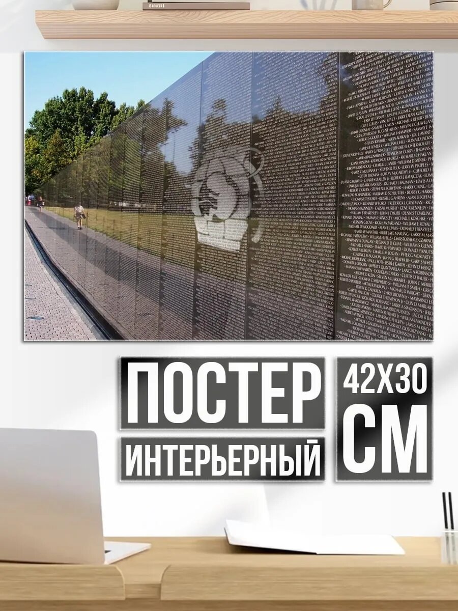 Плакат постер Стена памяти