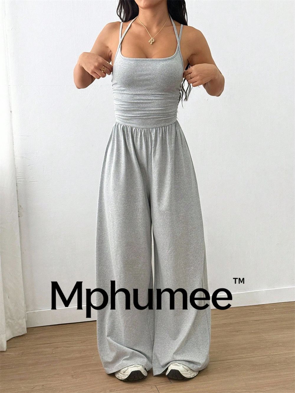 Комбинезон Mphumee Весна-лето 2026, размер S, серый — фото 1