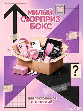 Премиум-коробка с сюрпризом Необычный подарок.