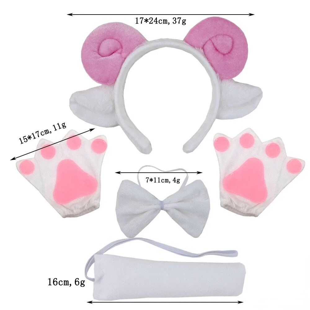 Костюм овечки XR Party Hour Розовый, 8