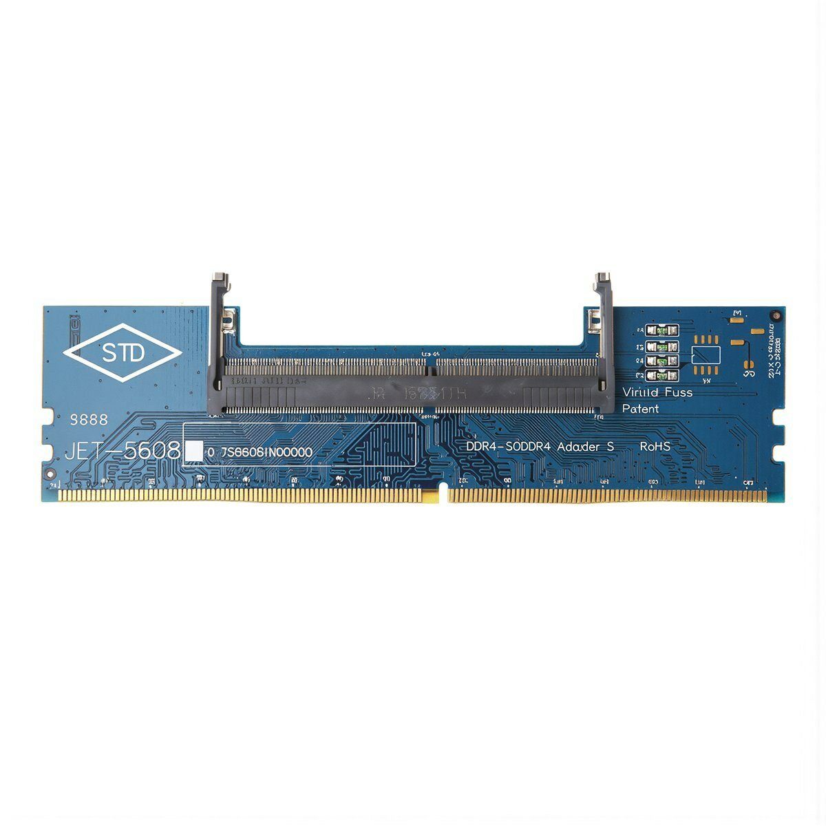 Адаптер памяти ноутбука DDR3 на стационарный ПК 200 пин на 240 пин с встроенной защитой от перегрузок тестовая плата