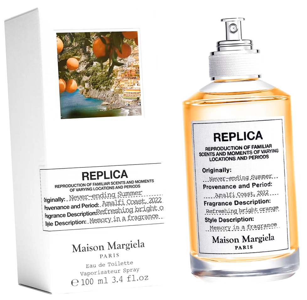 Туалетная вода Maison Martin Margiela Replica Never Ending Summer 100 мл для мужчин и женщин - Бесконечное Лето