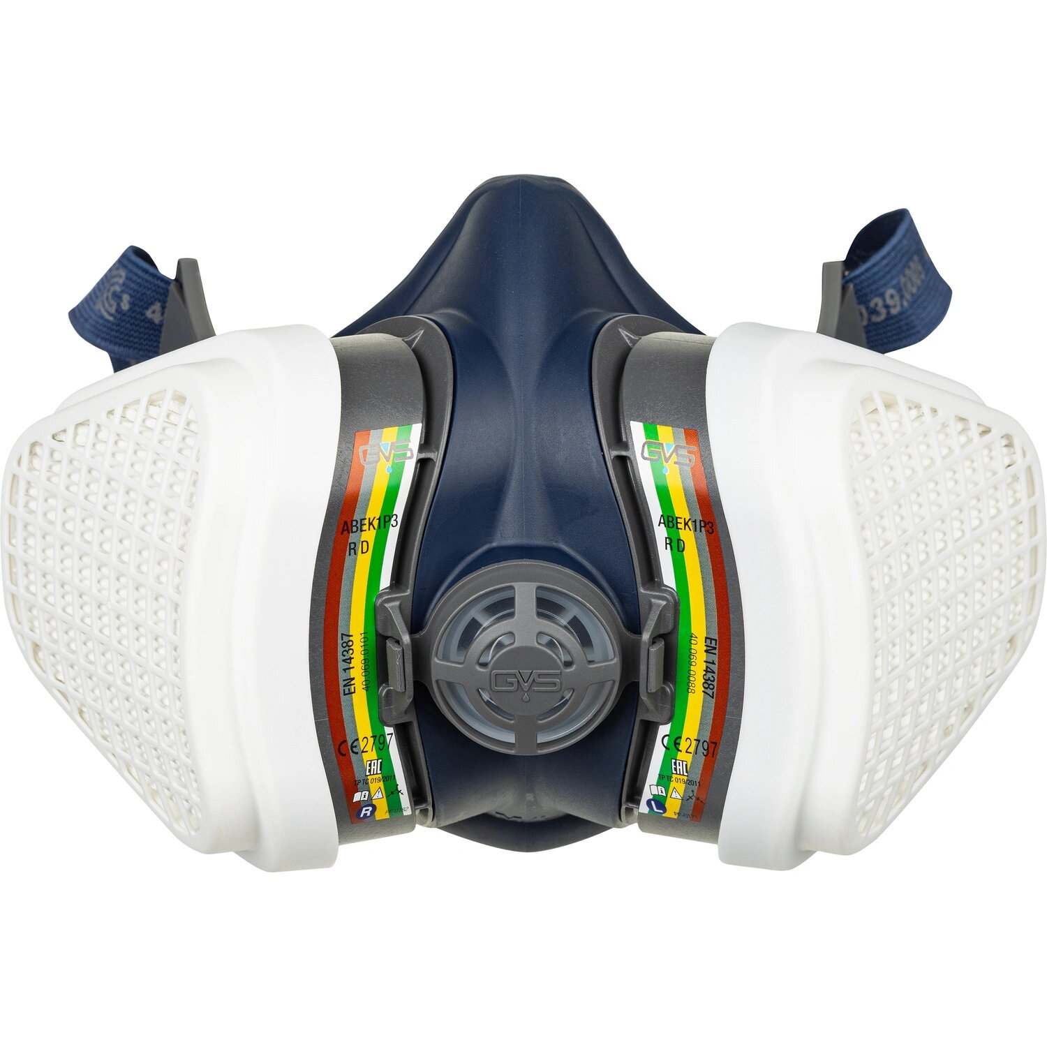 Elipse Полумаска Elipse GVS размер S/M в комплекте с 2 сменными фильтрами ABEK1P3 (SPR490IFUA)