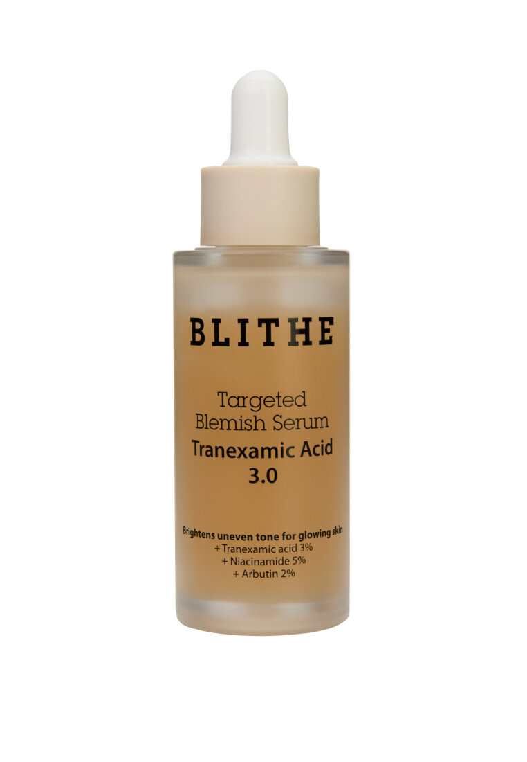 BLITHE Корректирующая сыворотка с транексамовой кислотой Targeted Blemish Serum Tranexamic Acid 3.0 30 мл