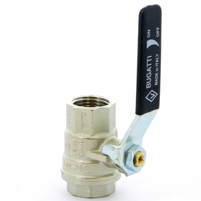 Кран шаровый BUGATTI OREGON 3/4" ВВ плоская ручка