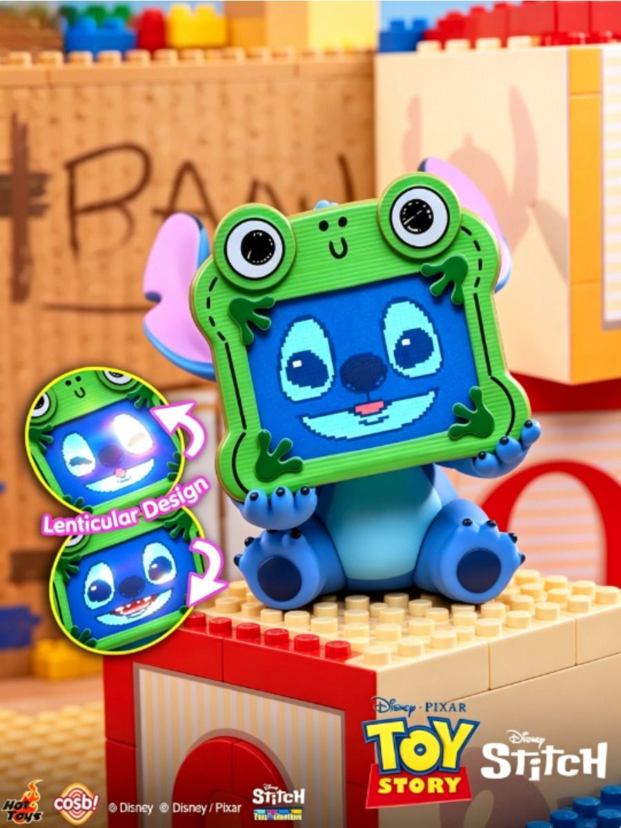 Hot Toys "Стич Мания" Серия Toy Story 5 COSBI Сюрприз Бокс