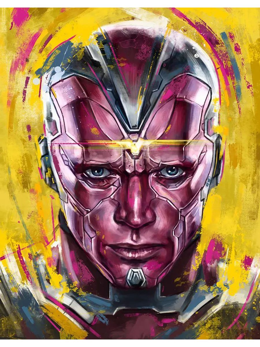 Картина на стену на холсте Вижн (Vision).