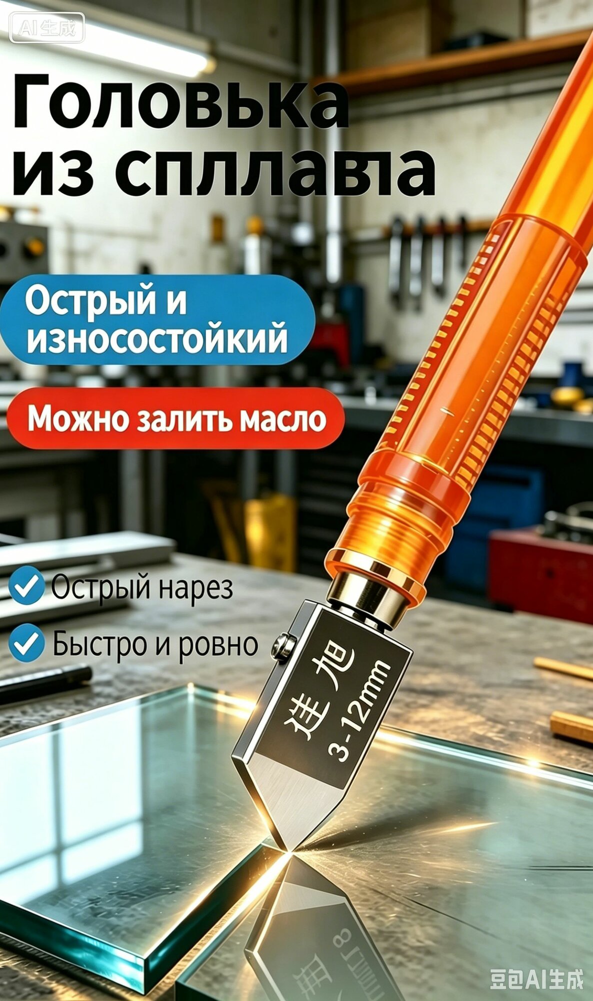 Стеклорез для резки стекла