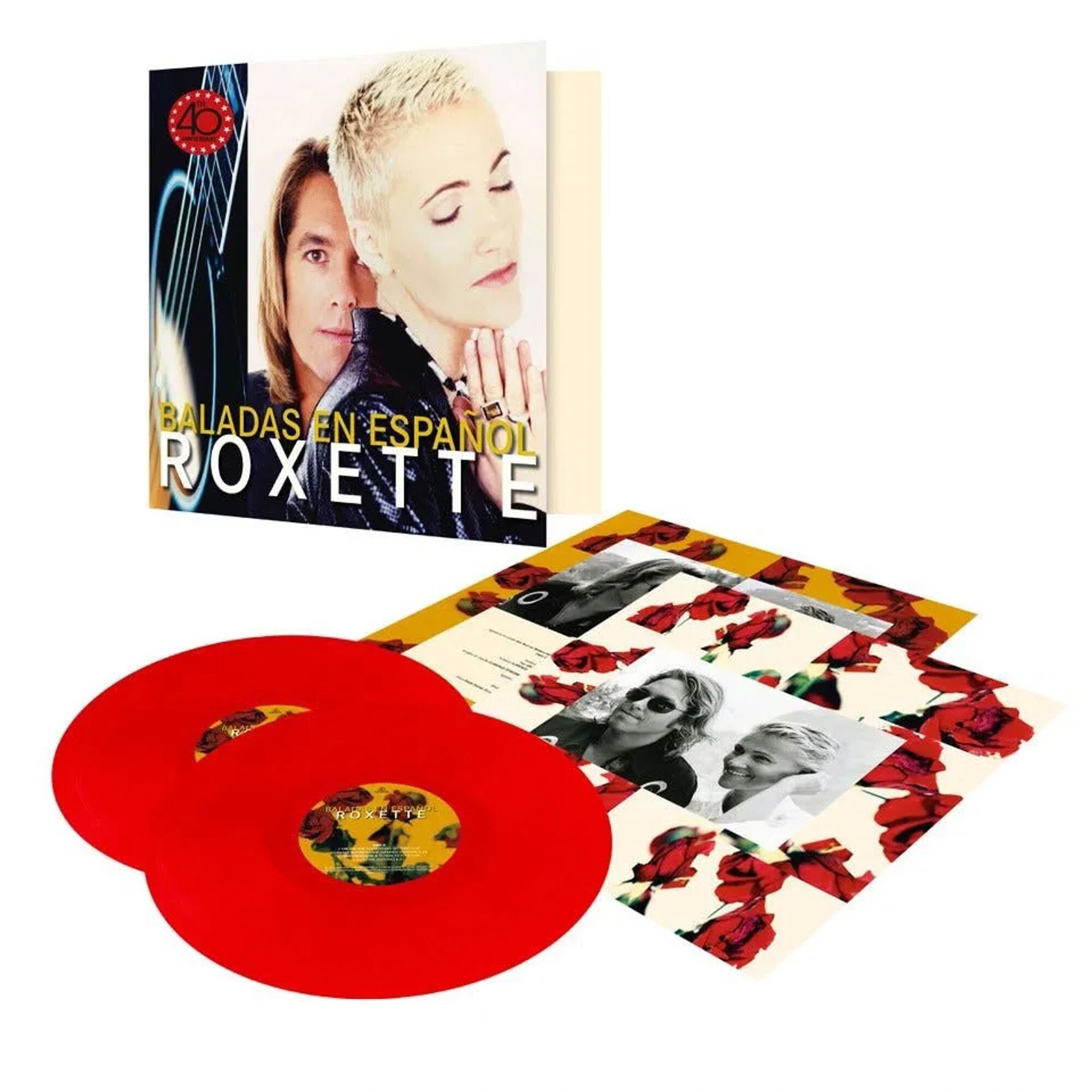 Виниловая пластинка Roxette - Baladas En Espanol (2LP Красный винил) 2026, Red, Gatefold, Limited Edition