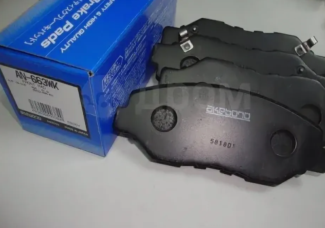 Колодки тормозные передние Honda Accord 02-08 / Civic 11-19 AKEBONO AN663WK