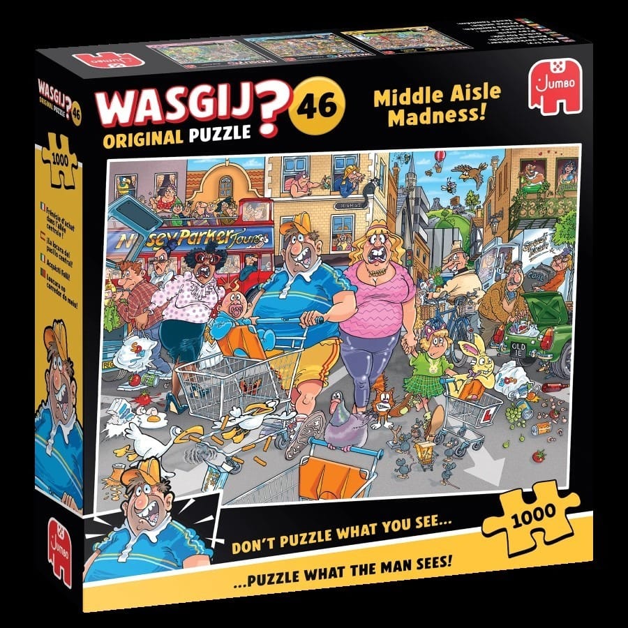 Пазл Jumbo Wasgij Original Шопинг-безумие, 1000 элементов
