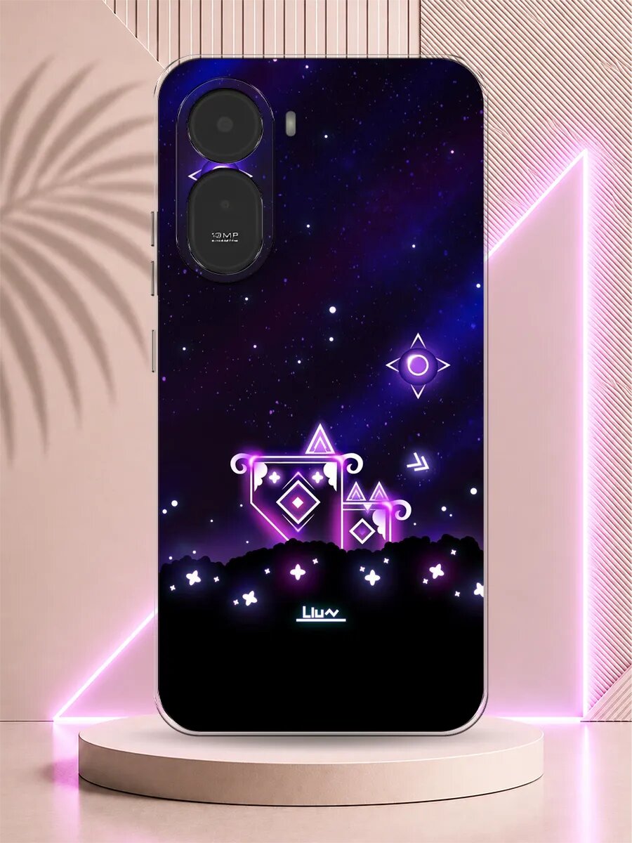 Чехол на Redmi A7 Pro Geometry Dash