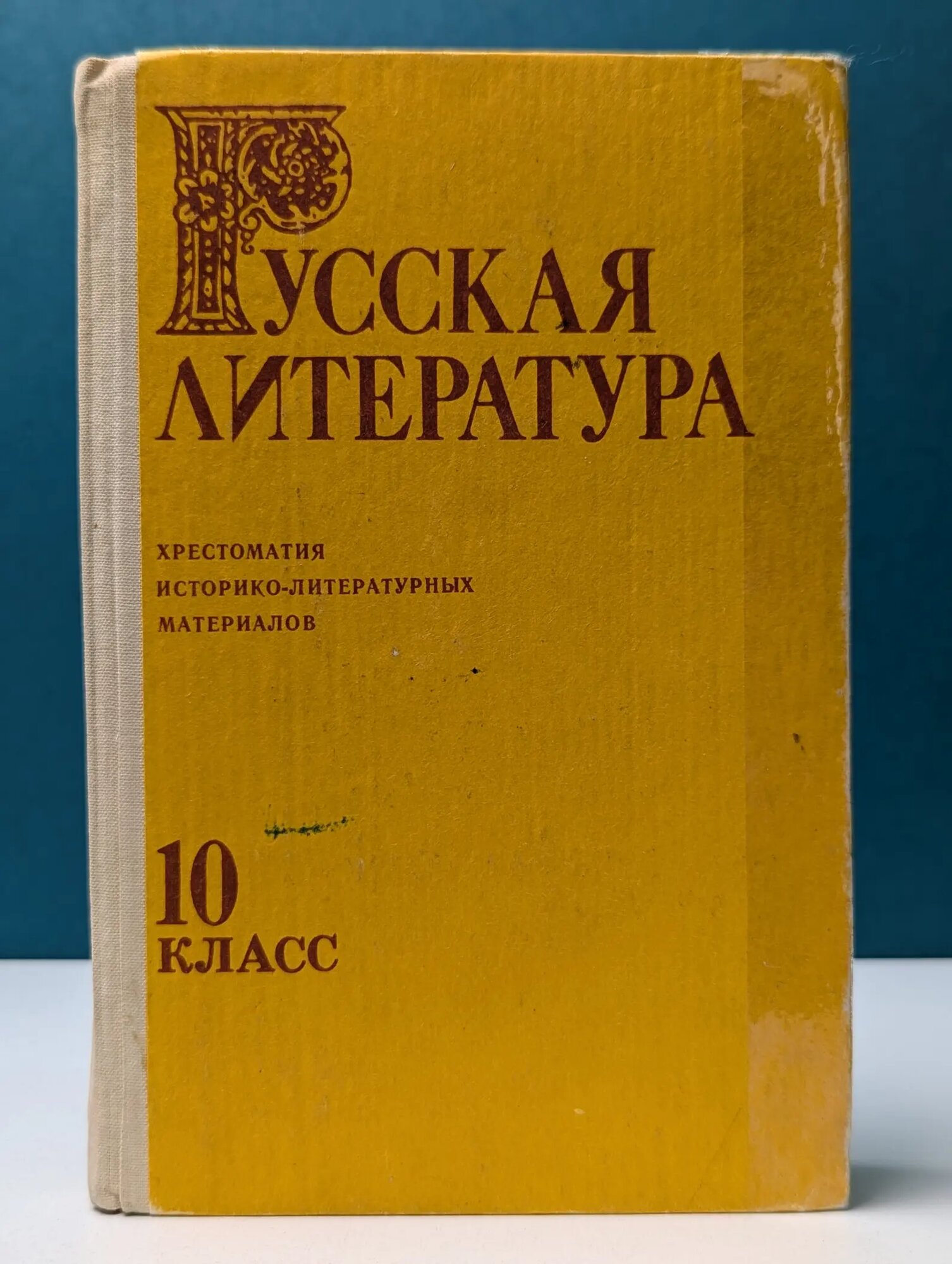 Русская литература. 10 класс Каплан Исаак Ерухимович (сост.) 1993