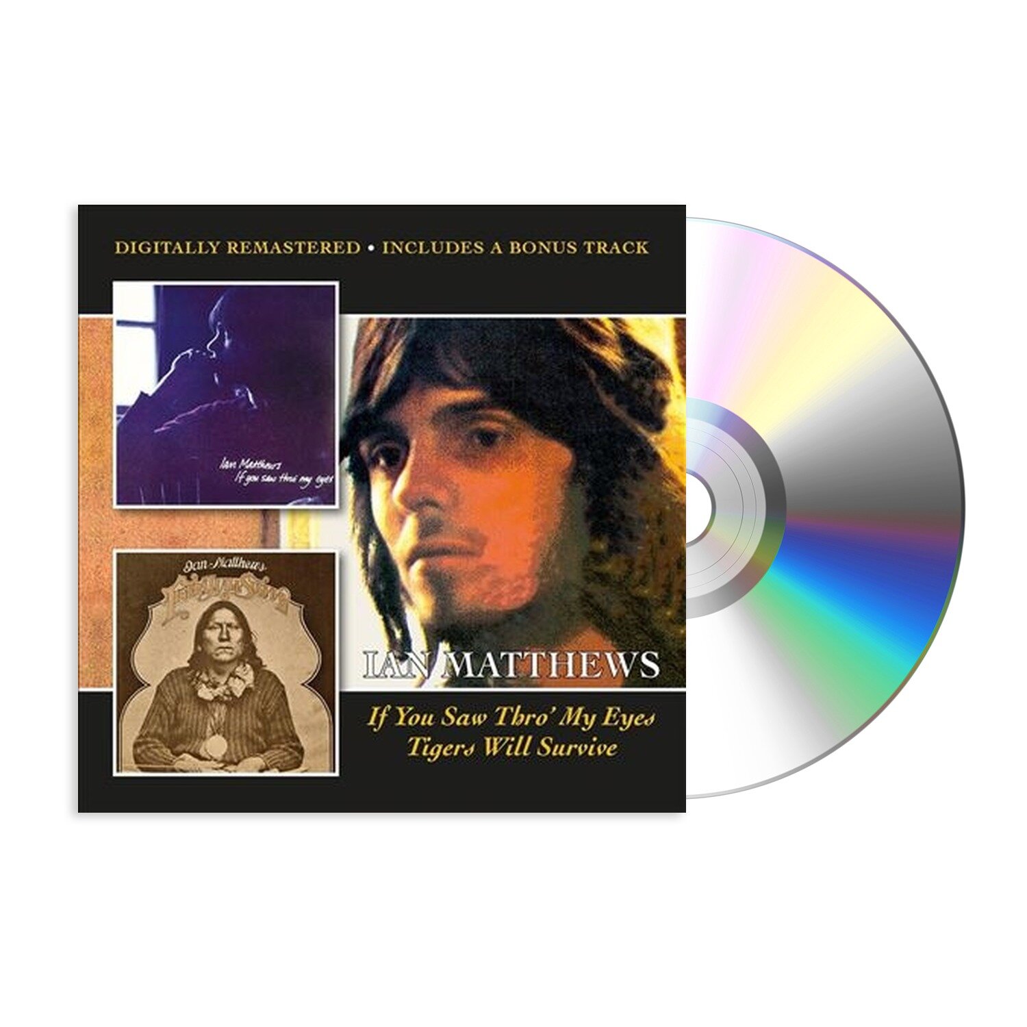 Музыка CD Ian Matthews - If You Saw Thro' My Eyes + Tigers Will Survive / 2024