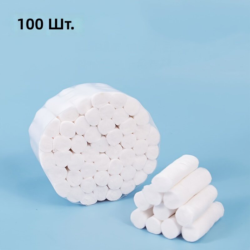 Одноразовые тампоны для татуажа губ, 100 шт.