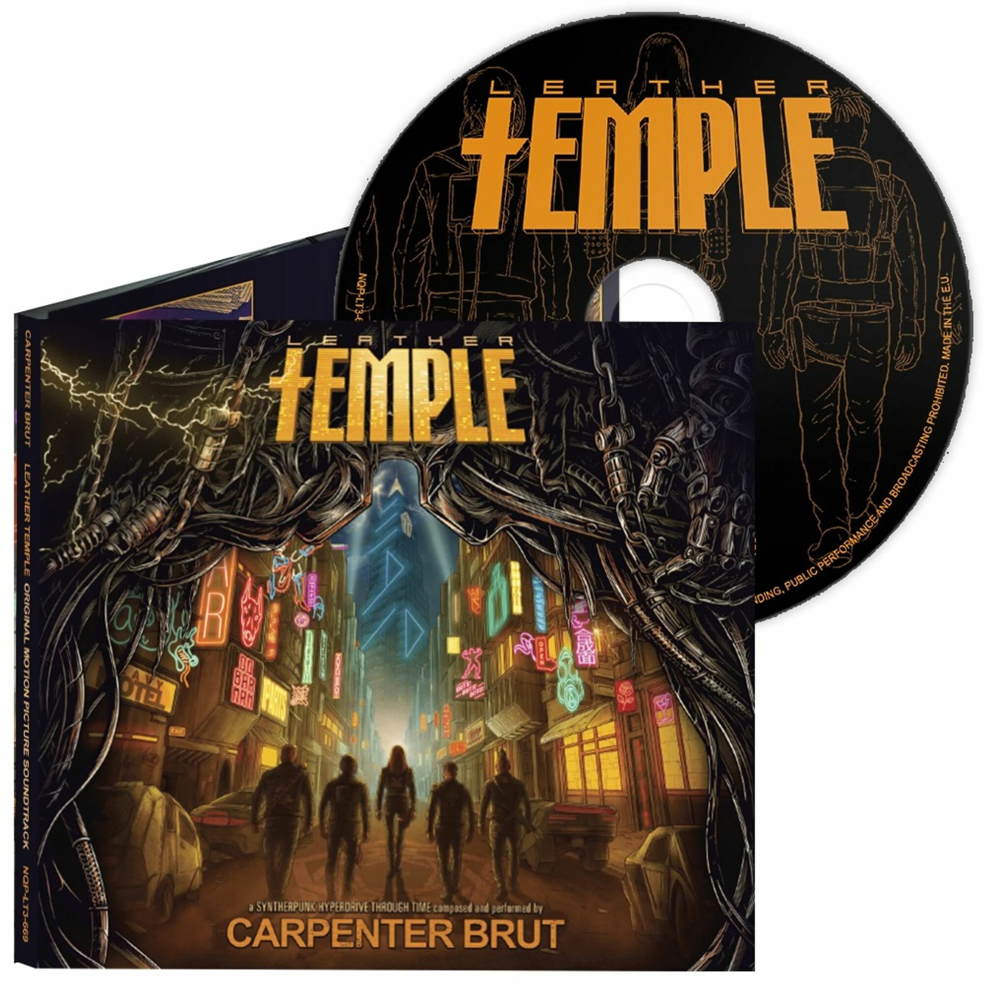CD Диск Carpenter Brut - Leather Temple (CD) 2026, Digipack — фото 1
