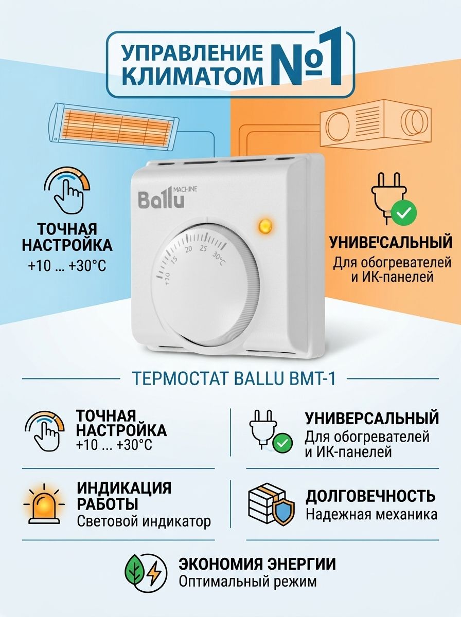 Термостат BALLU BMT-1