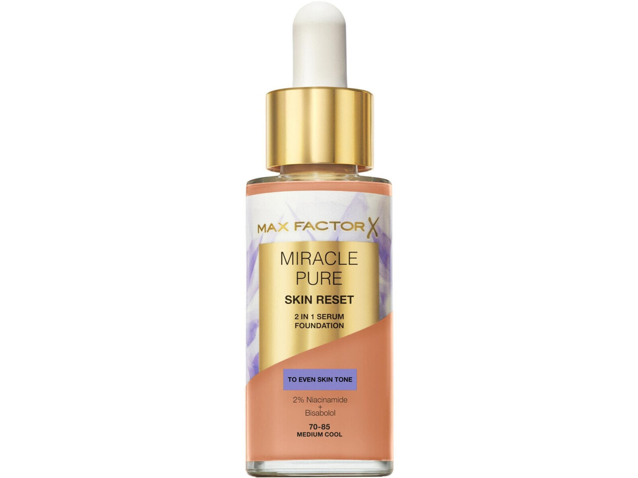 Тональное средство Max Factor 2in1 Skin Reset Serum, 85.5 Medium Cool
