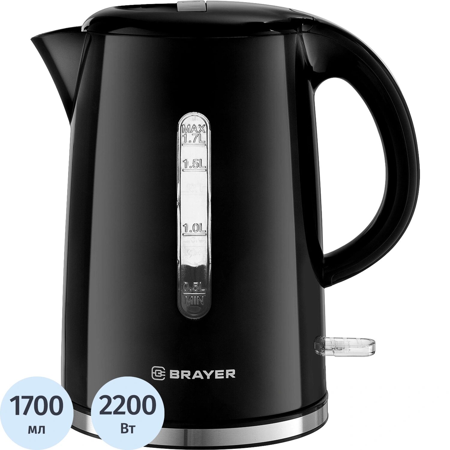 Brayer Чайник электрический Brayer 1032BR чёрный
