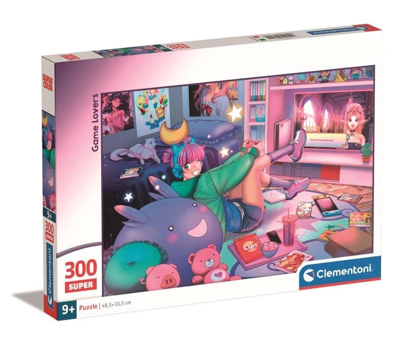 Пазл Clementoni Super Game Lovers, 300 элементов, 48.5x33.5 см