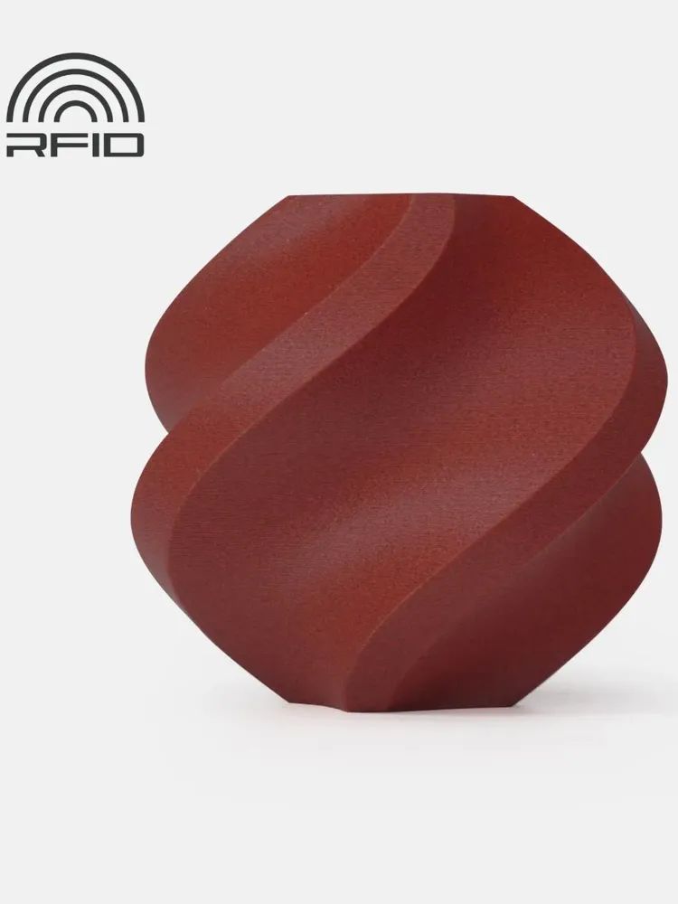 Филамент Bambu Lab PETG-CF Brick red (красный) / Пластик для 3Д печати , 1 кг на катушке