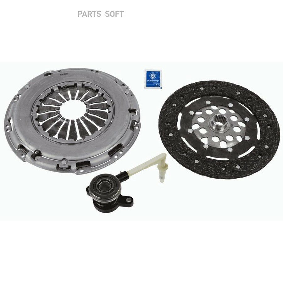 Комплект сцепления от официального дистрибьютора, SACHS, артикул 3000990578