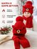 Шапка Базовая коллекция для девочек, размер OneSize, красный