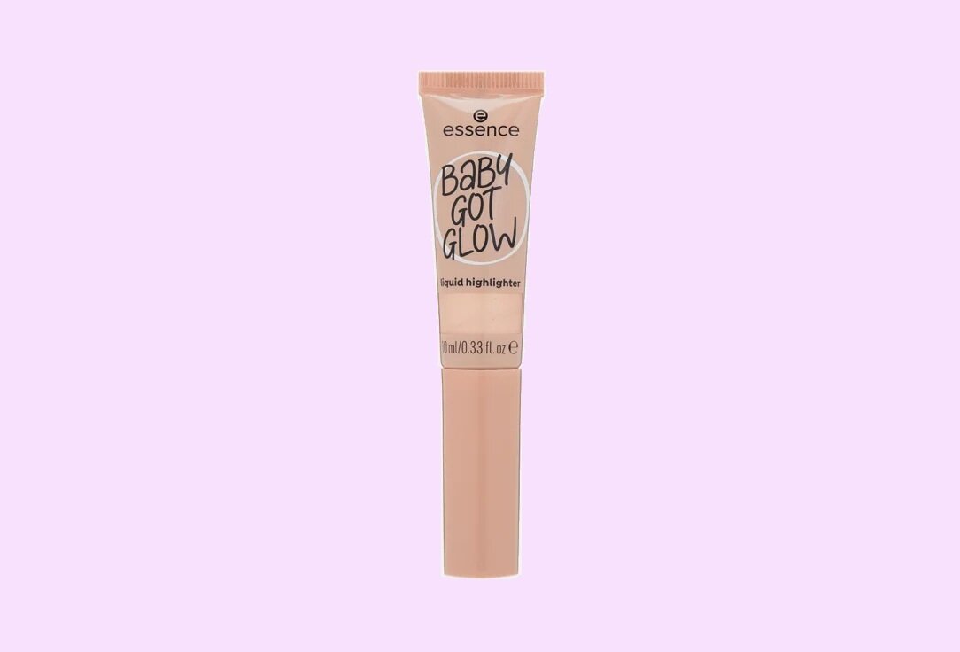 Жидкий хайлайтер для лица essence Baby got glow, оттенок 10, Sassy in silk, 10 мл