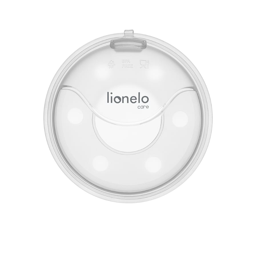 Молокоотсос Lionelo Milky Plus, коллектор с чехлом, 2 шт, белый