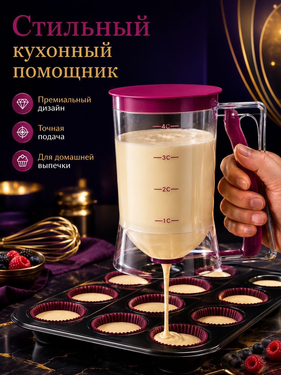 Воронка-дозатор для кондитерских изделий