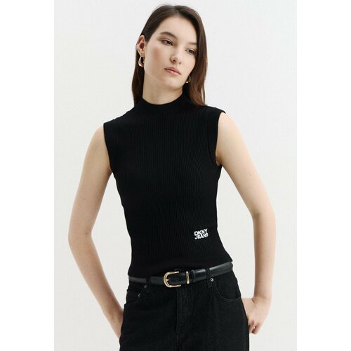 фото Топ dkny, 1 шт., размер xs, черный