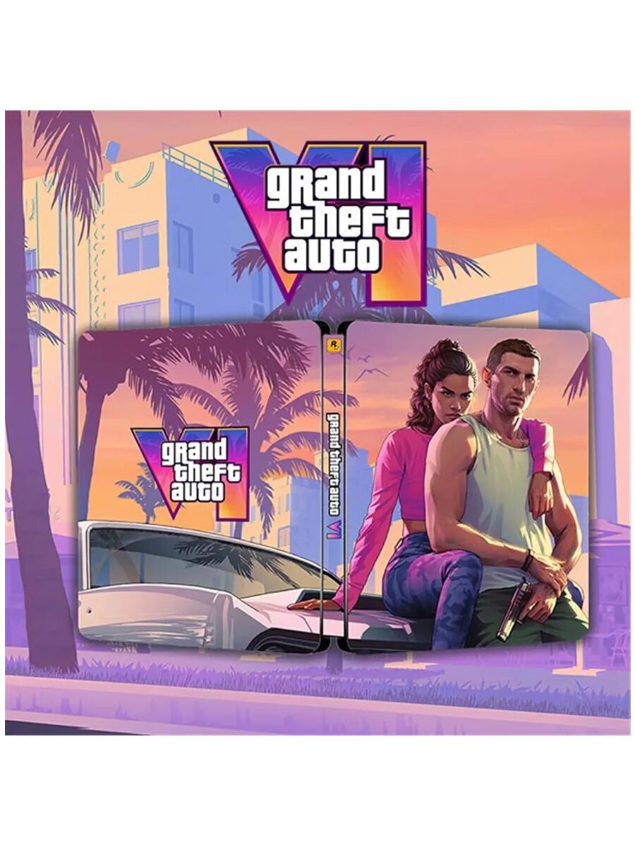 Стальной бокс GTA 6 для PS4/PS5 без диска