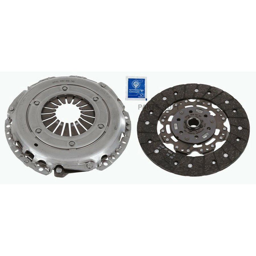 Комплект сцепления от официального дистрибьютора, SACHS, артикул 3000970145