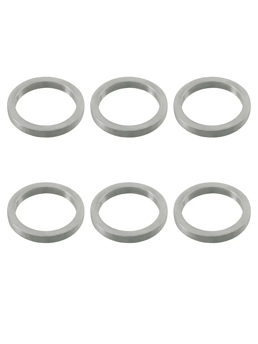 Набор колец для салфеток silver 6 шт.