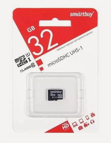 Изображение товара Карта памяти SMARTBUY (SB32GBSDCL10-00) MicroSDHC 32GB Class10 UHS-I