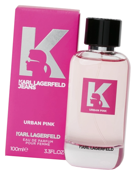 Karl Lagerfeld Jeans Urban Pink 100 мл женская парфюмерная вода - Джинс Пинк Лагерфельд