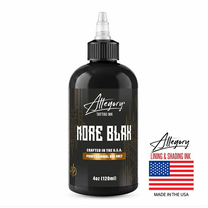 Краска для тату More Blak Allegory Ink (4OZ - 120мл)