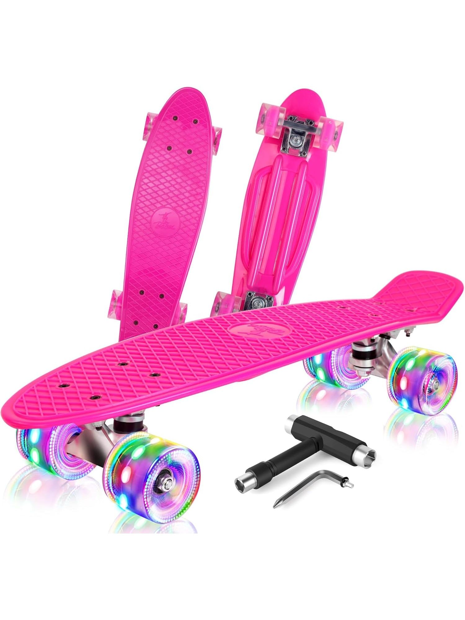 Скейтборд BELEEV Skateboard Komplette 22 Zoll Mini