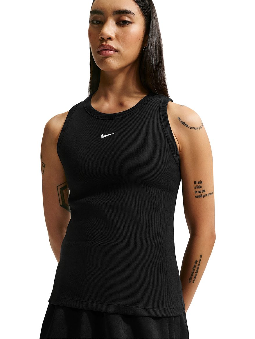 Майка спортивная NIKE Tight Ribbed Tank Top