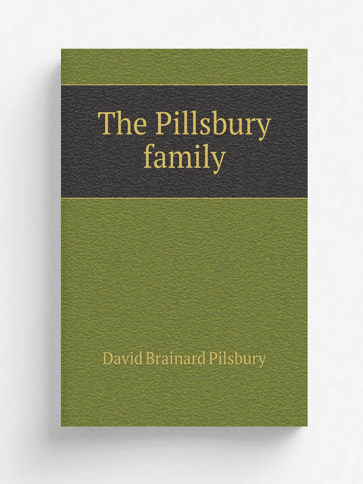 The Pillsbury family | David Brainard Pilsbury | 1898 | Everett, Mass, Massachusetts publishing company | Репринт