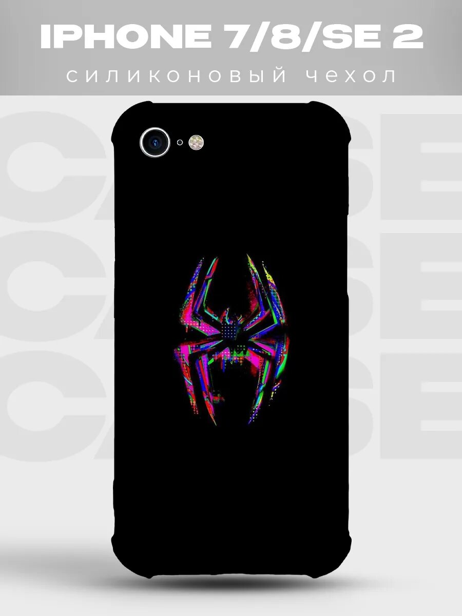 Чехол на iPhone 7/8/SE 2 Человек-паук spider man человек пау