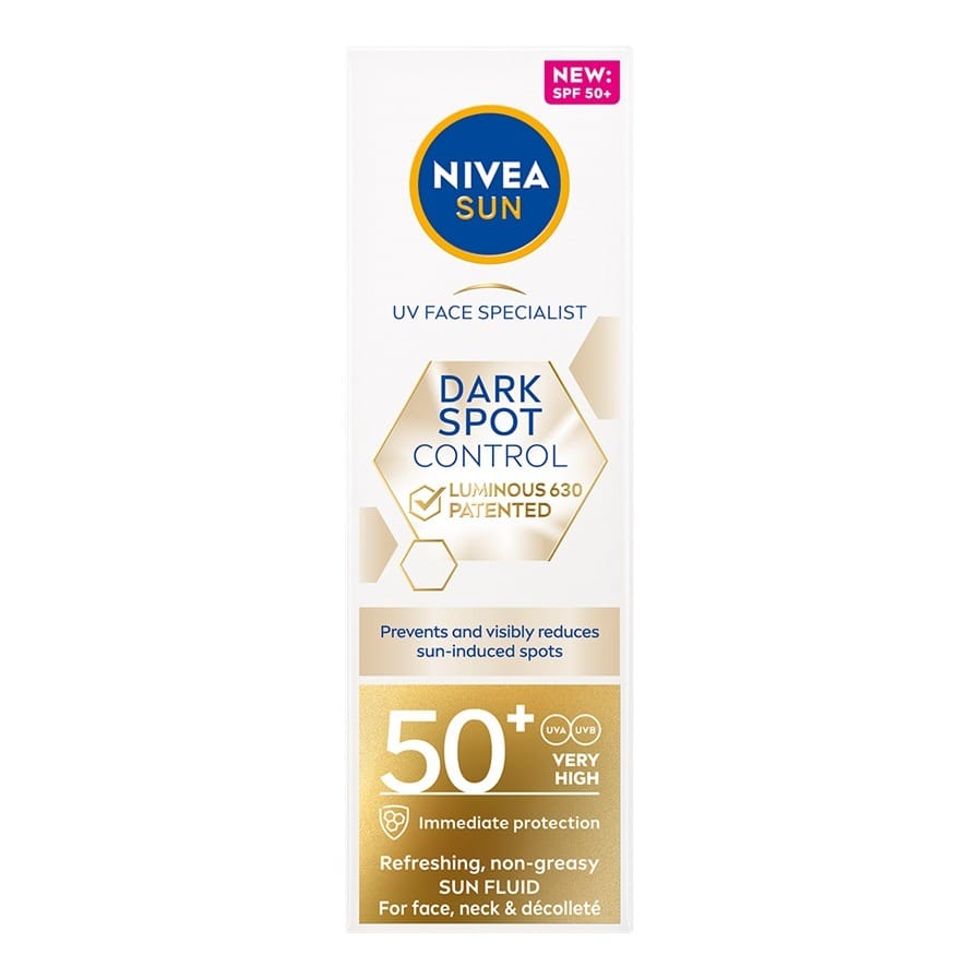Средство солнцезащитное Nivea Sun Spot Control Luminous 630, SPF 50, 40 мл