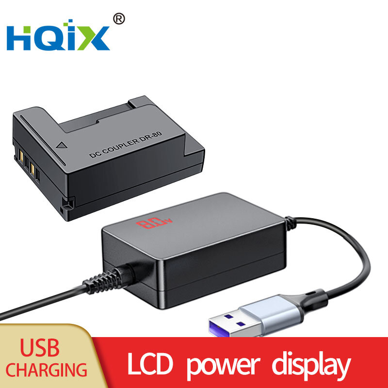 HQIX для Canon PowerShot SX50 HS G1 x G15 SX40 HS SX60 HS камера ACK-DC80 NB-10L Виртуальная батарея USB Power Ad