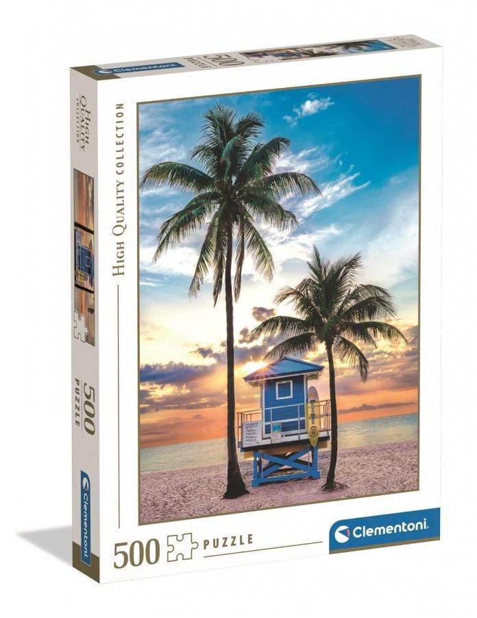 Пазл Clementoni High Quality, Miami Beach, Florida, 500 элементов